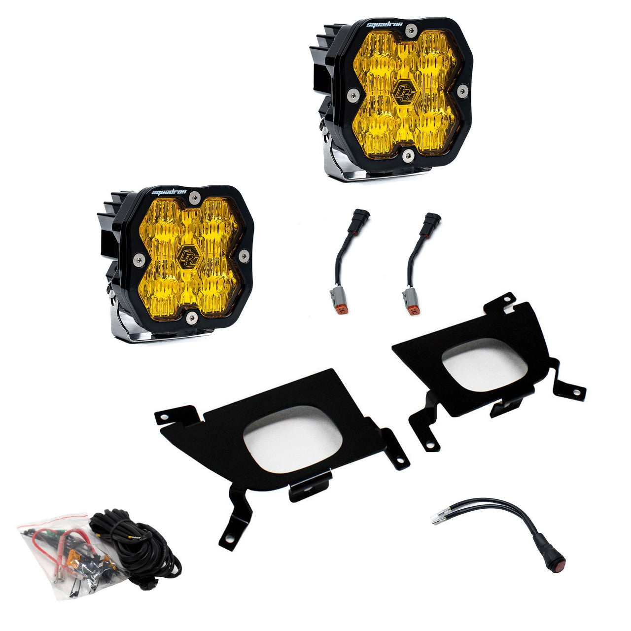 Baja Designs Squadron 2.0 Sport Fog Pocket Light Kit for Chevy Silverado