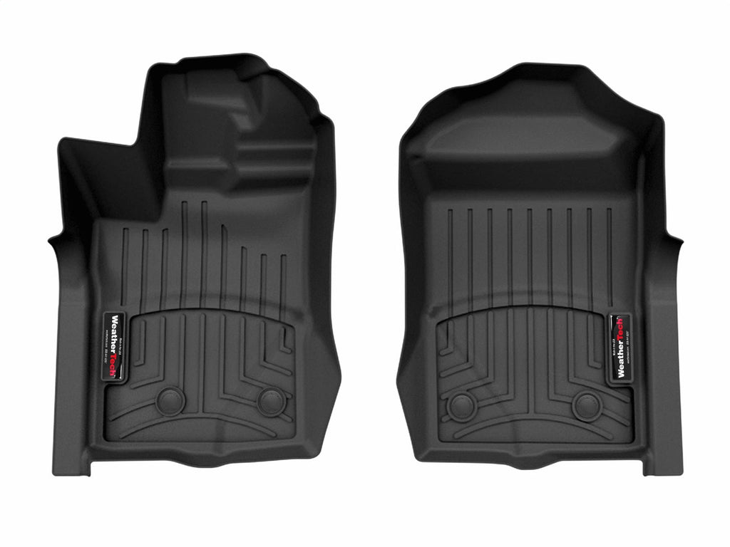 WeatherTech Black Front FloorLiner for Vinyl Floors Fits -24-26 Ranger -