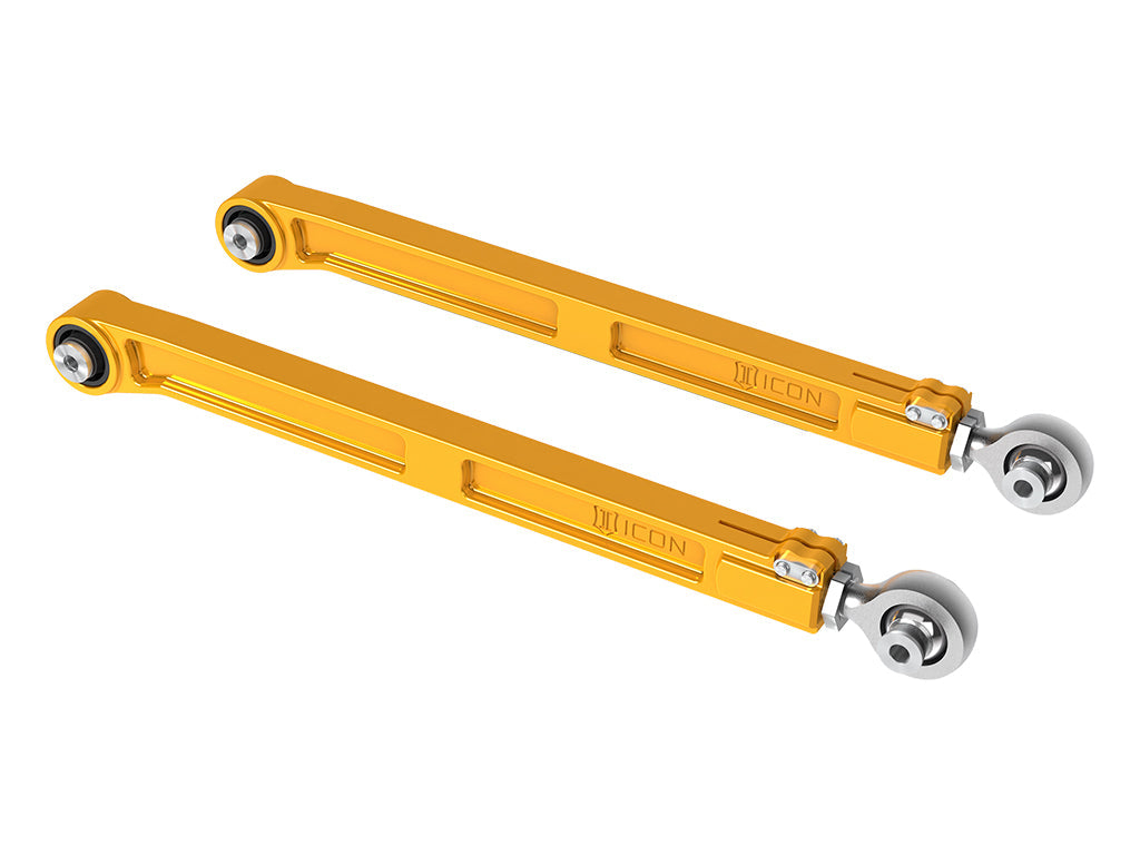 Icon Suspension 24-25 LC250/24-26 GX550/25-26 4RUNNER BILLET REAR LOWER LINK KIT GOLD ANO