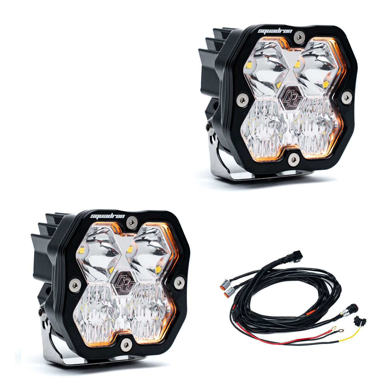 Baja Designs Squadron 2.0 Sport LED Auxiliary Light Pod Pair