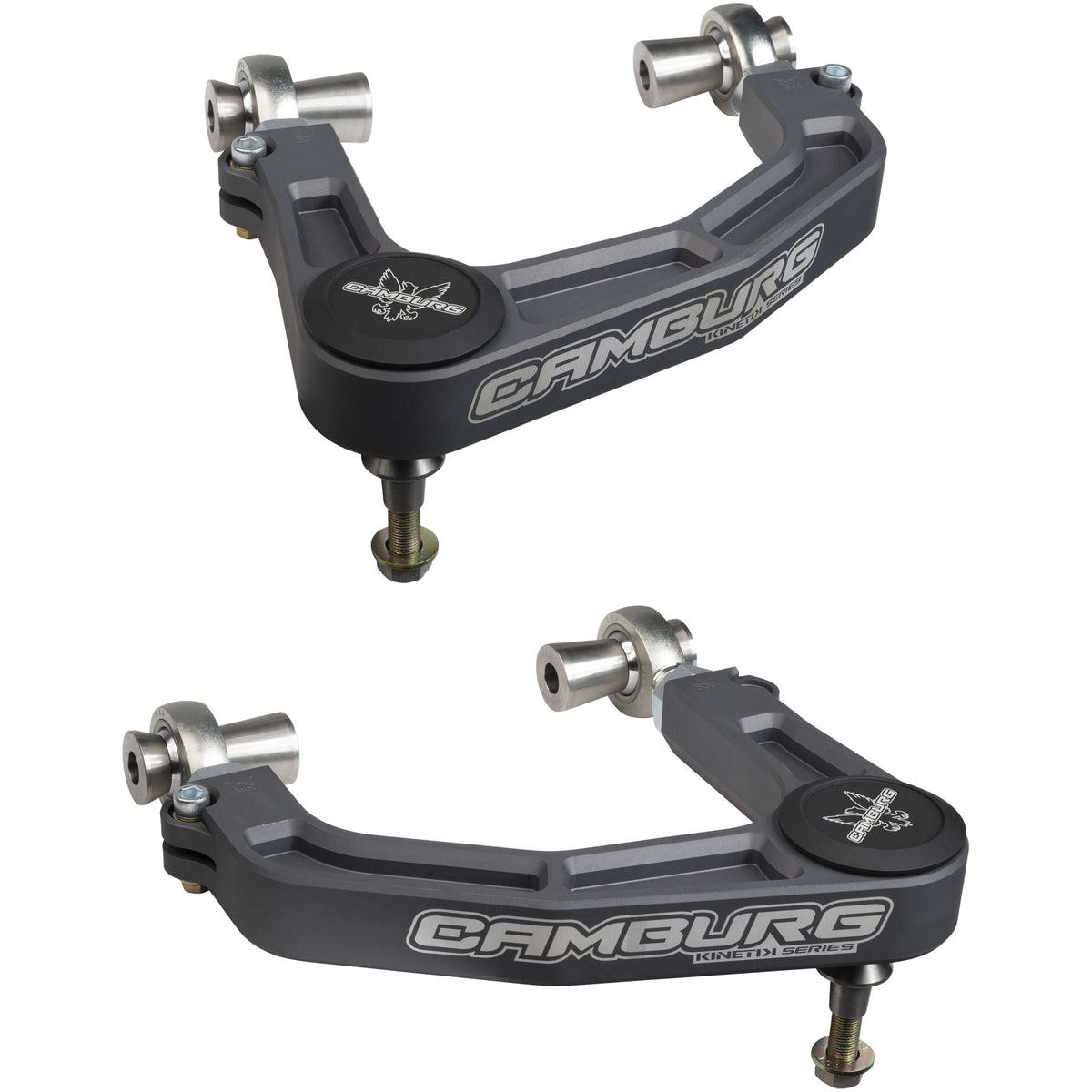 Camburg Ford Ranger 2wd 4wd 19-23 KINETIK Performance Billet Uniball Upper Arms (GRAY)