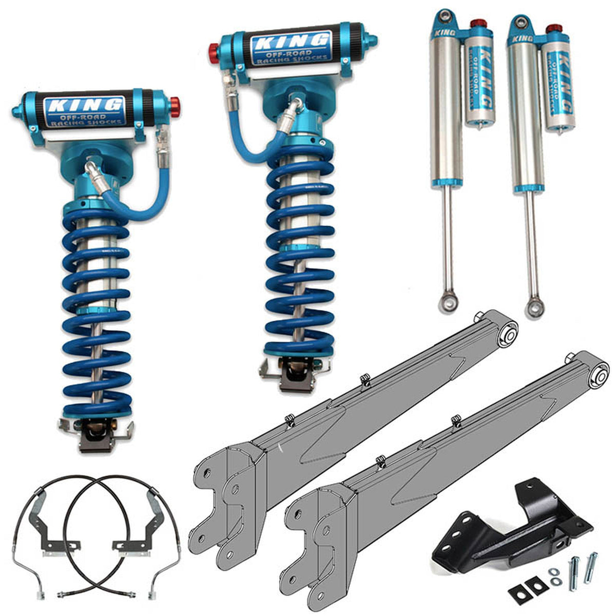 Camburg Ford F-250 350 4wd 17-22 King 3.0 Coilover w Adj 2.5 3.5 Performance System