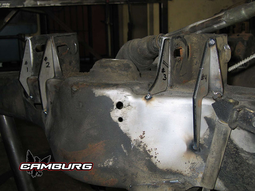 Camburg Ford Ranger 2wd 98-12 Frame Gusset Kit