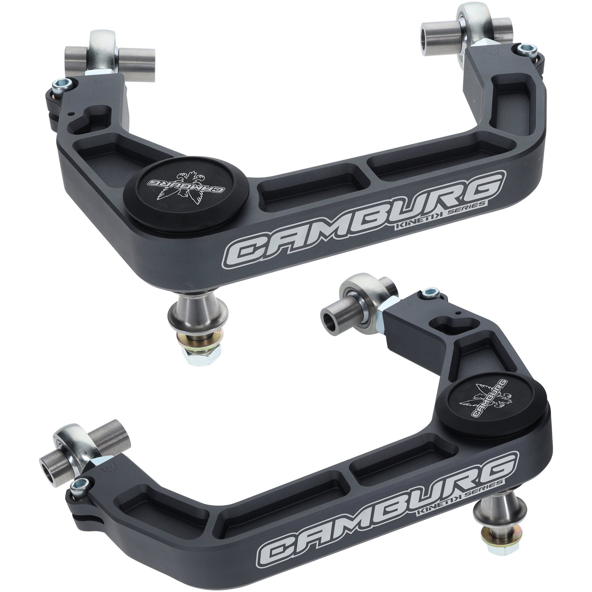Camburg Toyota Landcruiser 200 Series 08-21 KINETIK Performance Billet Uniball Upper Arms (GRAY)