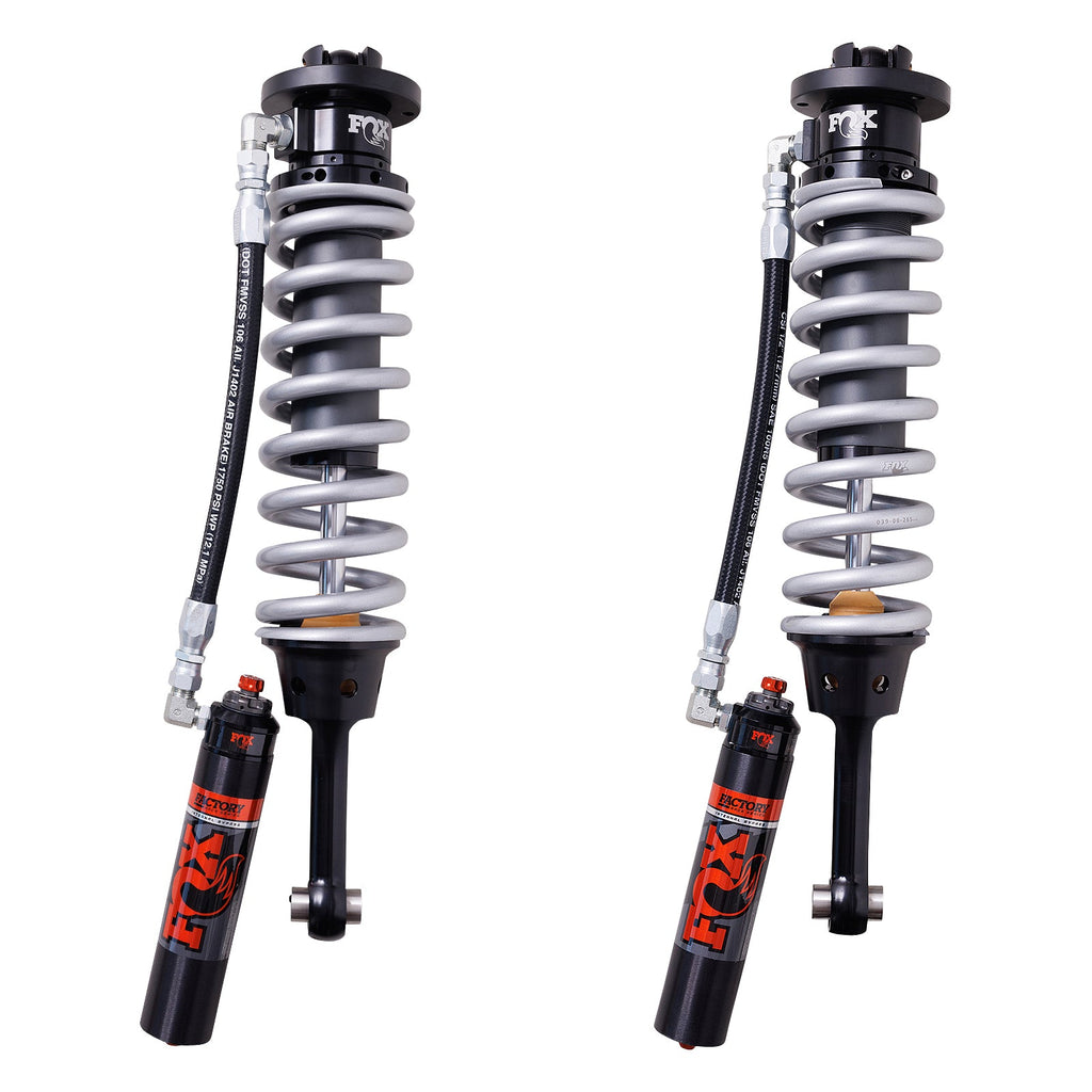 FOX Kit: 24-ON Toyota Tacoma Front Coilover Internal Bypass 3.0 Series R R DSC EVO 2-3 Lift