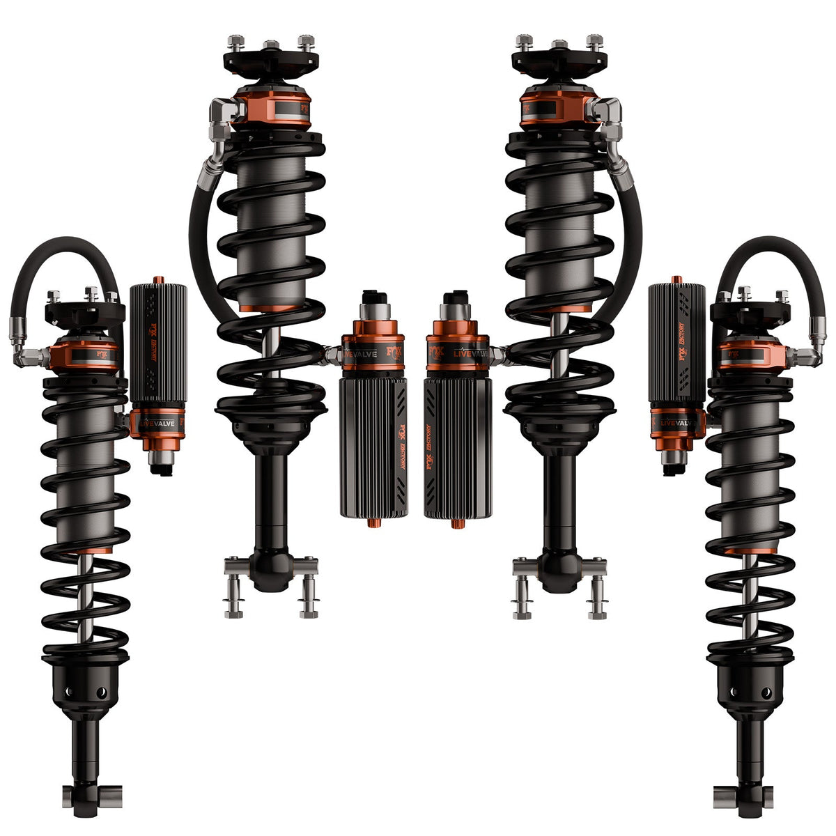 FOX Kit: 21-ON Ford Bronco 3.2 Truck FRS LIVE Valve Connected Suspension