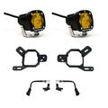 Baja Designs 2024-2025 GMC Canyon Yukon 2500 3500 2025 1500 AT4-X S1 Fog Pocket Kit Baja Amber