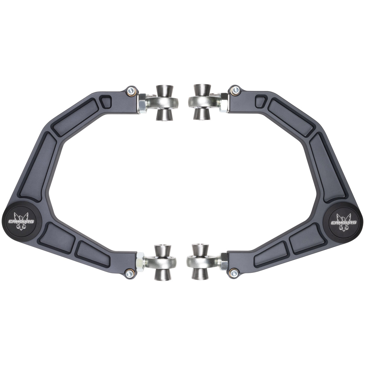 Camburg Ford F-150 Raptor 17-26 KINETIK Performance Billet Uniball Upper Arms (GRAY)