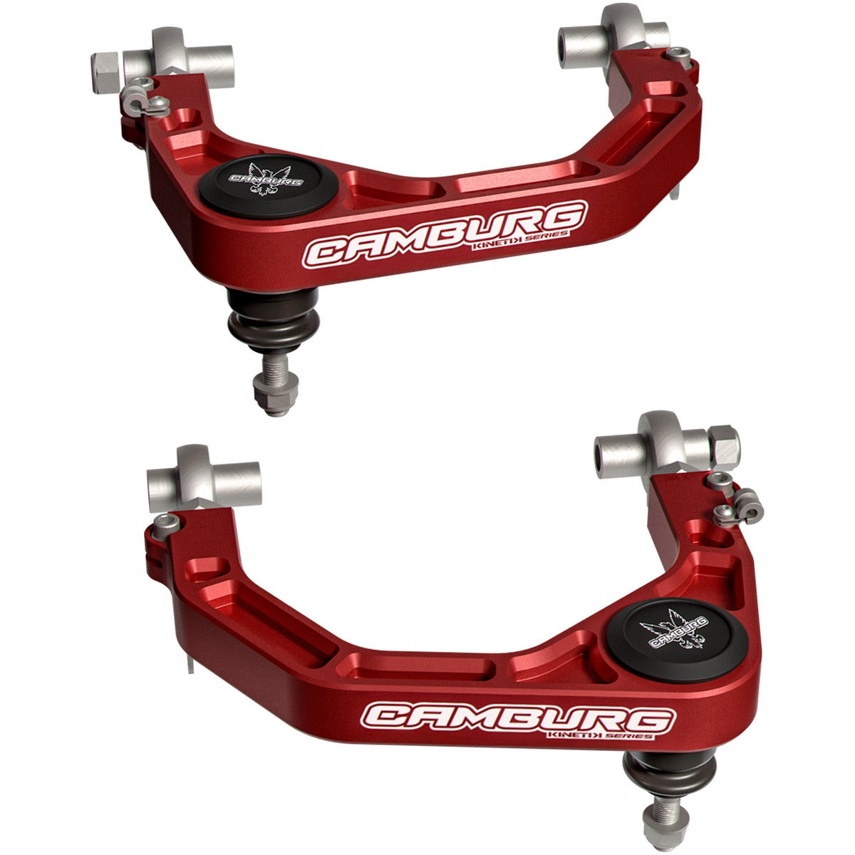Camburg Toyota Tacoma LC250 24-25 4-Runner 2025 Landcruiser 300 22-25 Lexus LX600 22-25 GX550 24-25 KINETIK Performance Billet X-Joint XL Upper Arms (RED)