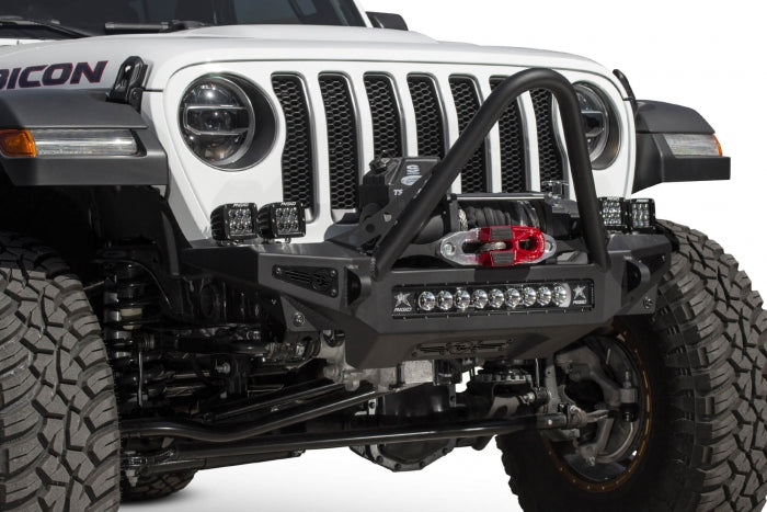 Addictive Desert Design Rock Fighter Front Bumper 2018 Jeep Wrangler JL