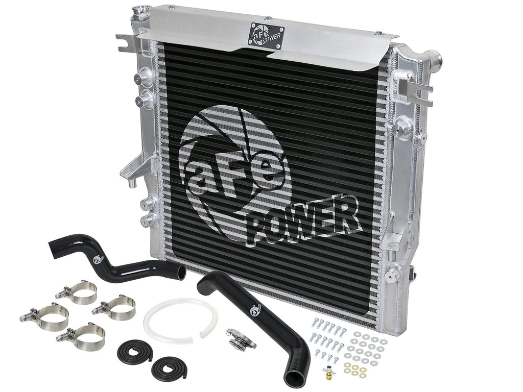 aFe BladeRunner GT Series Bar and Plate Radiator w/ Hoses Jeep Wrangler (JK) 07-11 V6-3.8L