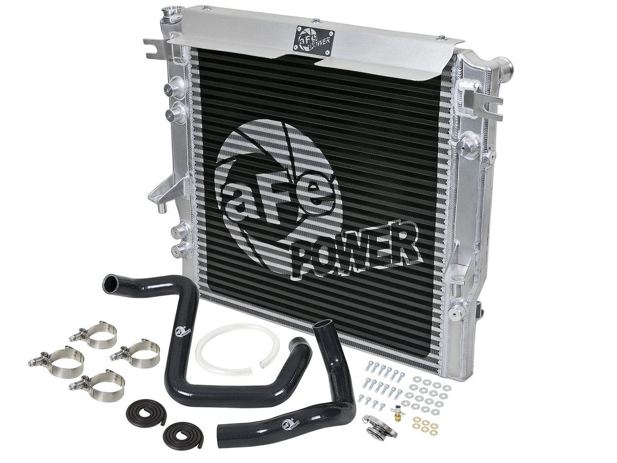aFe BladeRunner GT Series Bar and Plate Radiator w/ Hoses Jeep Wrangler (JK) 12-18 V6-3.6L