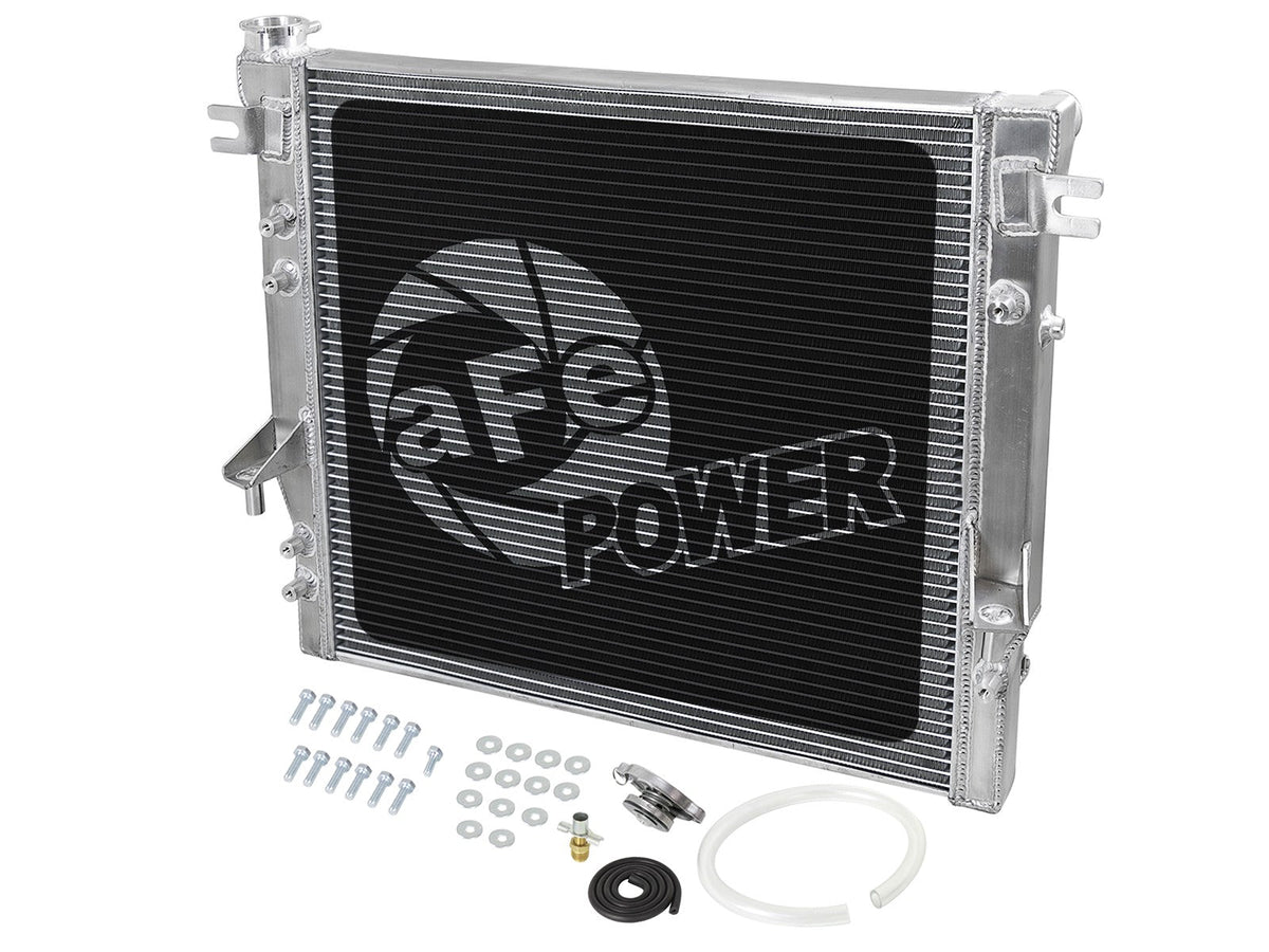 aFe BladeRunner Street Series High Capacity Aluminum Radiator Jeep Wrangler (JK) 07-18 V6-3.6L/3.8L