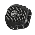 aFe Pro Series Differential Cover Black w/ Machined Fins (10.25/10.50-12 Bolt Axle) Ford F-250/F-350/Excursion 86-19 V8-7.3L/6.0L/6.4L/6.7L (td)