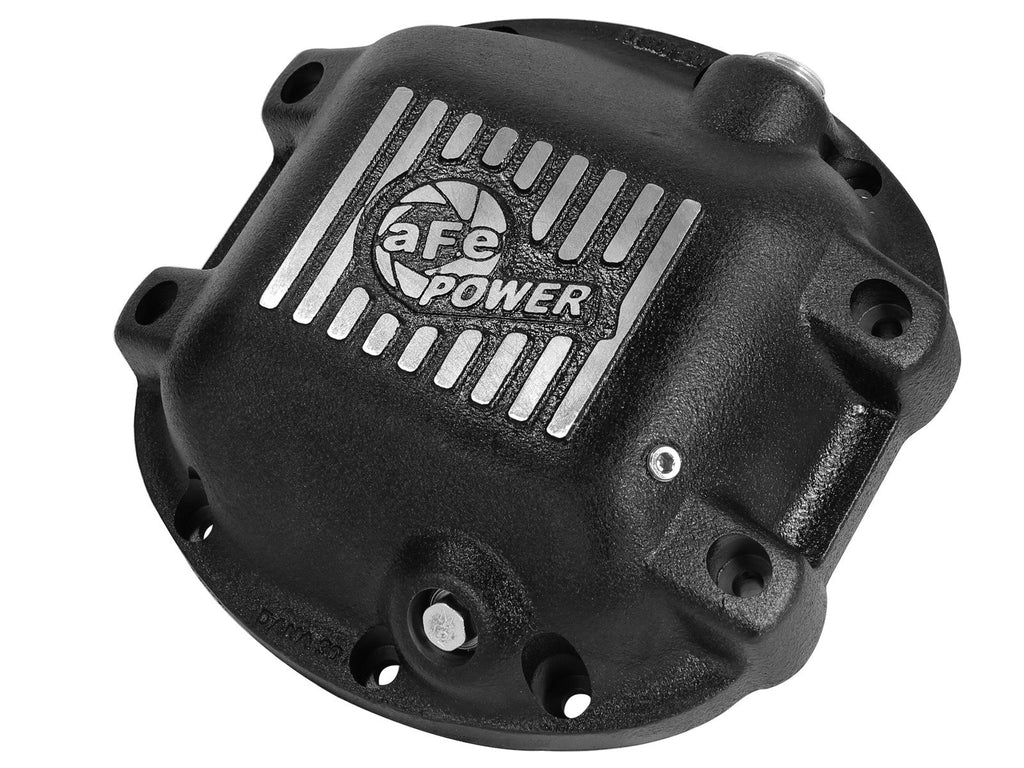 aFe Pro Series Rear Differential Cover Black w/ Machined Fins Jeep Wrangler (TJ/JK) 97-18