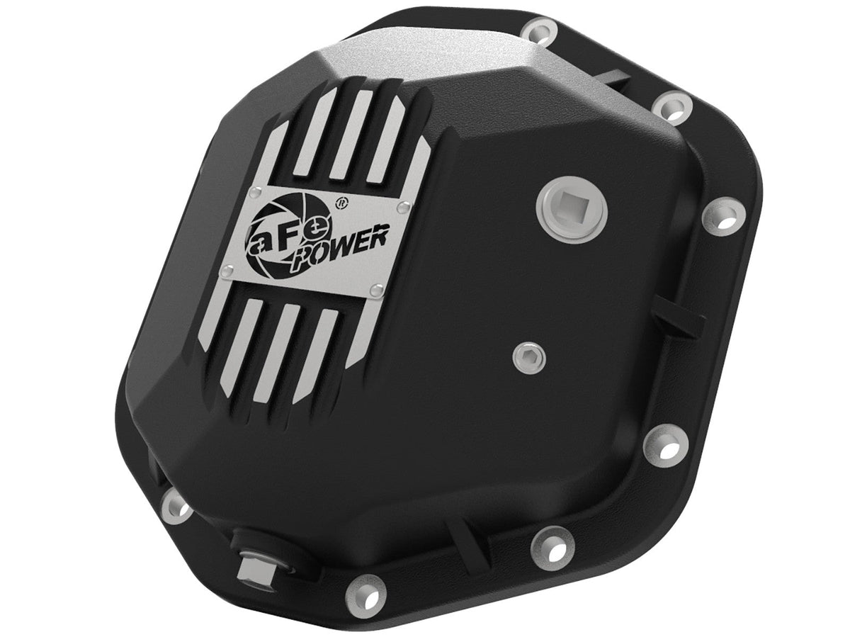 aFe Pro Series Dana 44 Rear Differential Cover Black w/ Machined Fins Jeep Wrangler (TJ/JK) 97-18