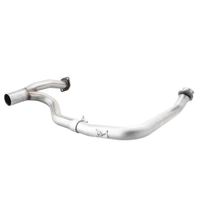 aFe Twisted Steel 2 IN to 2-1/2 IN Aluminized Street Series Y-Pipe Jeep Wrangler (JK) 12-18 V6-3.6L
