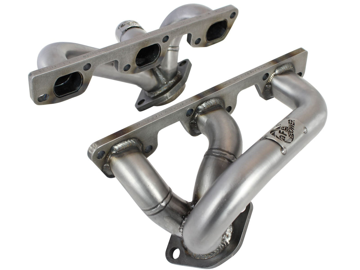 aFe Twisted Steel 409 Stainless Steel Shorty Header Jeep Wrangler (JK) 07-11 V6-3.8L
