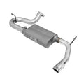 aFe Scorpion 2-1/2 IN Aluminized Steel Axle-Back Exhaust System w/ Polished Tip Jeep Wrangler (JK) 07-18 V6-3.6L/3.8L