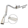 aFe MACH Force-Xp 3 IN to 3-1/2 IN 409 Stainless Steel Cat-Back Exhaust w/Polish Tip Ford Super Duty 99-04 V8-5.4L /V10-6.8L