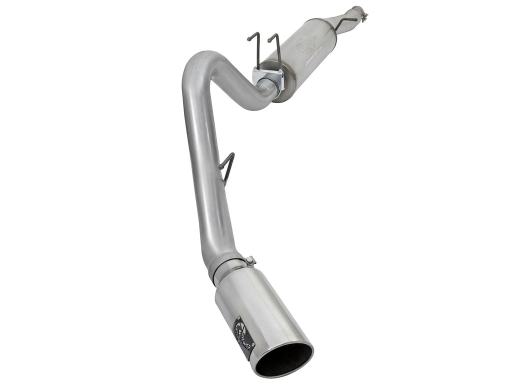aFe MACH Force-Xp 409 Stainless Steel Cat-Back Exhaust System w/ Polished Tip Ford Super Duty F-250/F-350 17-20 V8-6.2/7.3L