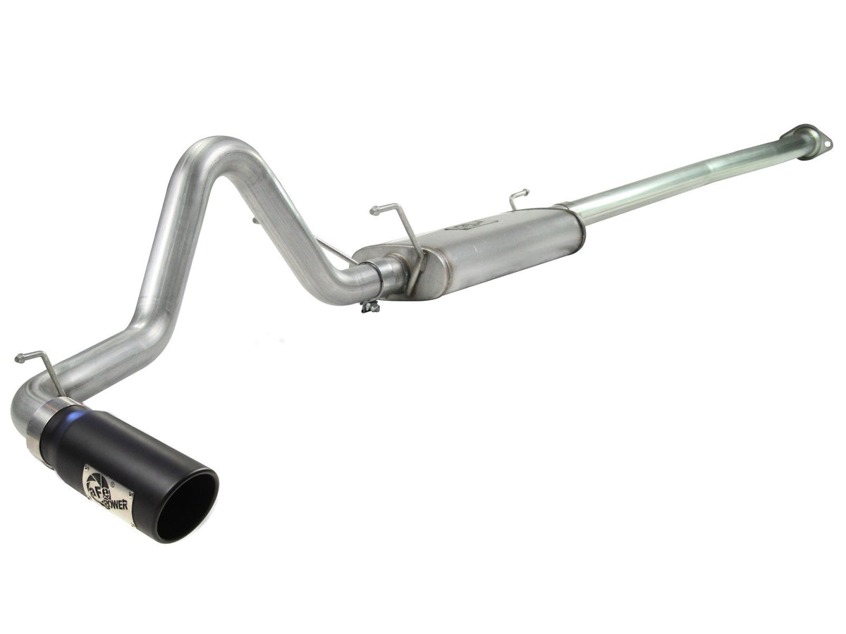 aFe 13-15 Tacoma aFe MACH Force-XP 2-1 2 Cat-Back Exhaust System (Black Tip)
