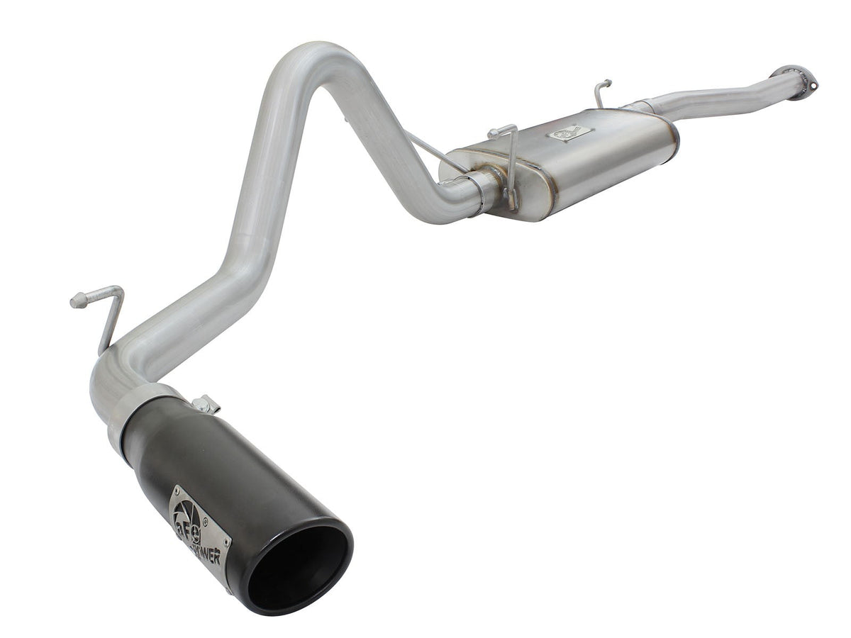 aFe MACH Force-Xp 2-1/2in 409 Stainless Steel Cat-Back Exhaust System w/Black Tip Toyota Tacoma 13-15 L4-2.7L
