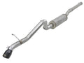 aFe MACH Force-Xp 2-1/2 IN 409 Stainless Steel Cat-Back Hi-Tuck Exhaust w/ Black Tip Jeep Wrangler (JK) 07-18 V6-3.6L/3.8L