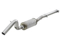 aFe MACH Force-Xp 2-1/2 IN 409 Stainless Steel Cat-Back Mid-Pipe w/ Muffler Jeep Wrangler (JK) 07-18 V6-3.6L/3.8L