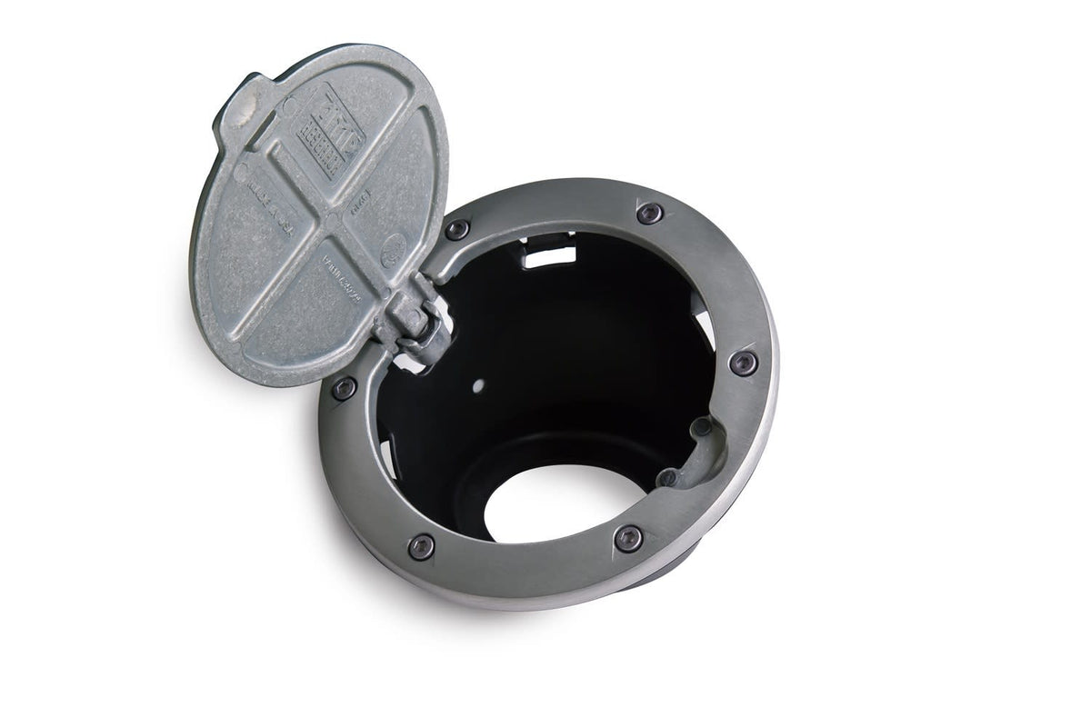 AMP 2007 2018 JEEP WRANGLER(JK) BRUSHED FUEL DOOR