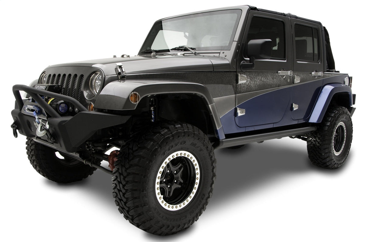 AMP 2007 2018 JEEP WRANGLER(JK) BLACK POWERSTEP