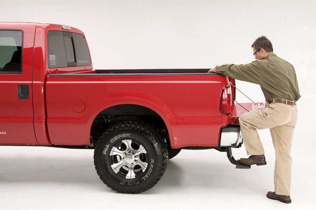 AMP 1999 2016 FORD F-250 SUPER DUTY BLACK BEDSTEP