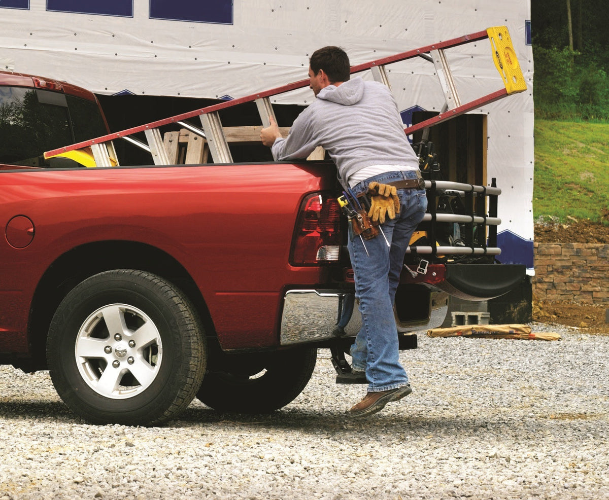 AMP 2009 2010 DODGE RAM 1500 BLACK BEDSTEP