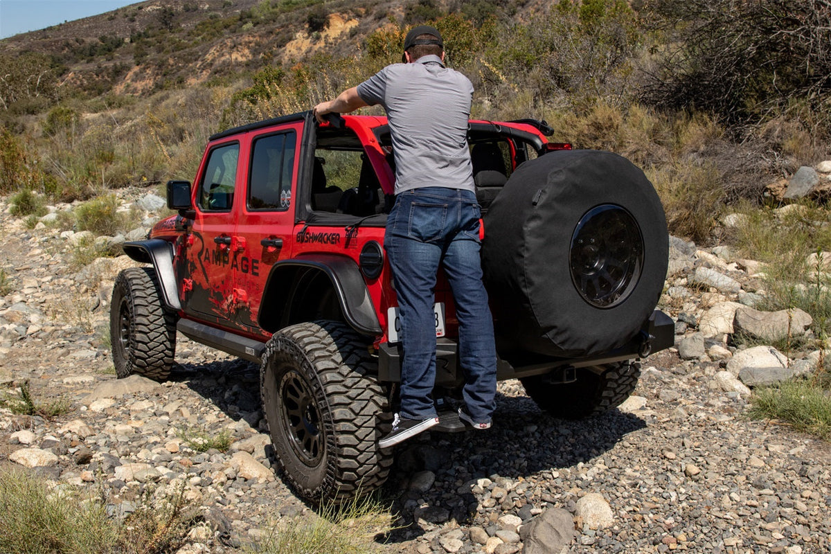 AMP 2018 2018 JEEP WRANGLER(JL) BLACK BEDSTEP