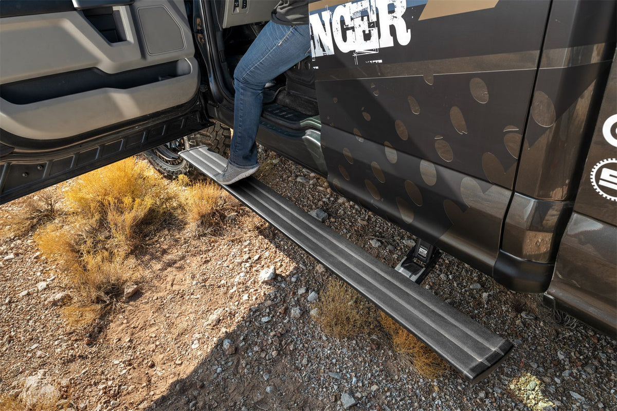AMP Research PowerStep Smart Series - Black Chevrolet Silverado 2500 3500 2015-2016