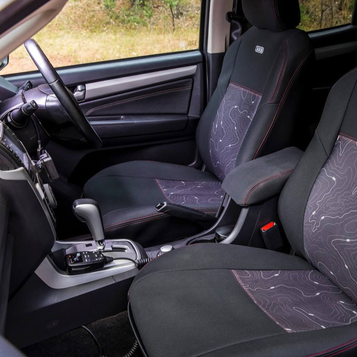 ARB Seat Covers; Seat Skin Style; For Use with 2018-2020 Jeep Wrangler JL 2-Door Models
