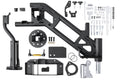 ARB 2007-2014 Jeep JK Wrangler Spare tire carrier for ARB rear bumper- Textured finish. ARBs Rear Bumper with Tire Carrier is the only way to carry up to a 37 tire without rattling noises or vibration. Engineered to take the weight this carrier is on