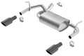 Borla WRAN JK JKU 12-18 3.6L V6 ATMT 4WD 2 4DR TOURING S SQ RL AC SR 2.5 2 TIP 3.5 SQ X 8 BLACK CHROME