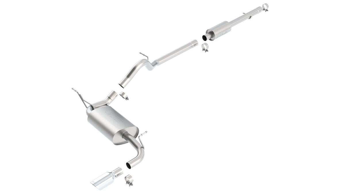 Borla WRAN JKU 12-18 3.6L V6 ATMT 4WD 4DR TOURING S SQ RL AC R 2.5 2.25 TIP 3.5 SQ X 8