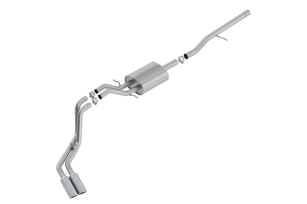 Borla SILV SIERRA 1500 14-18 1500 LD 2019 5.3L V8 ATMT 2 4WD 4DR EC STB (78.7) CC SB (69.3) 143.5 WB 2.75 2.25 ATAK D RD RL AC S TIP 4 RD X 14