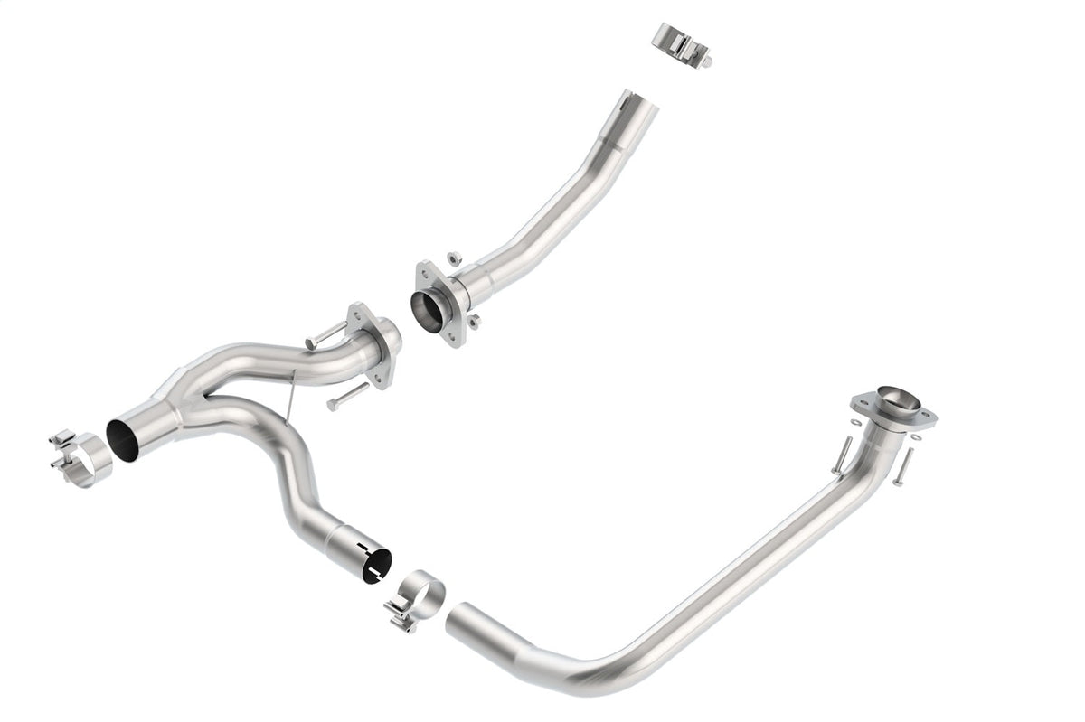 Borla WRAN JK JKU 12-18 3.6L V6 ATMT 2 4WD 4DR LOOP DELETE Y-PIPE