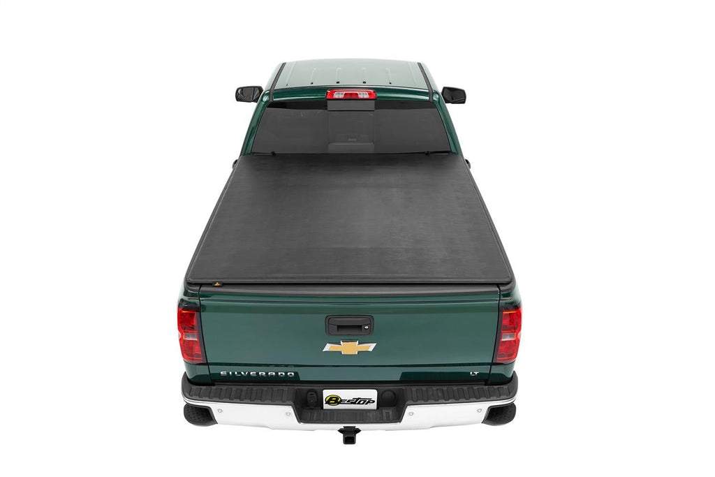 Bestop EZ-Fold Soft Tonneau - Chevy GMC 07-13 Silverado Sierra 1500; 14 2500 3500 HD; For 6.5 ft. bed; w o Bed Management System; {Exc. 07 Classic}