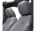 Bestop Seat Covers - Jeep 07-12 Wrangler JK; Front (Charcoal)