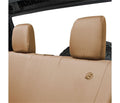 Bestop Seat Covers - Jeep 08-12 Wrangler JK 4-Door; Rear (Tan)