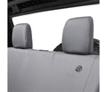 Bestop Seat Covers - Jeep 07-18 Wrangler JK 2-Door; Rear (Charcoal)