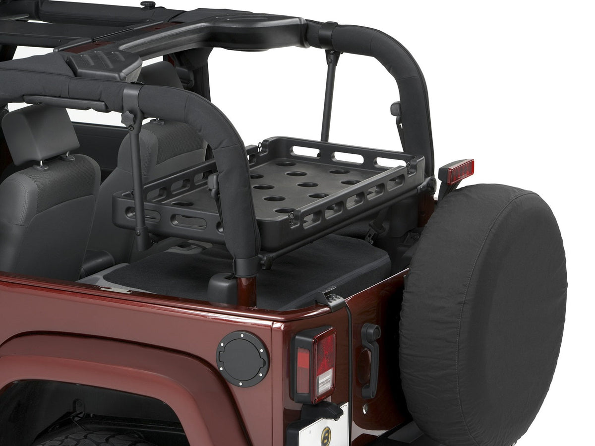 Bestop HighRock 4x4 Universal Tray - Jeep 87-95 Wrangler YJ 97-06 Wrangler TJ 07-18 Wrangler JK; For HighRock Rack Bracket Kits