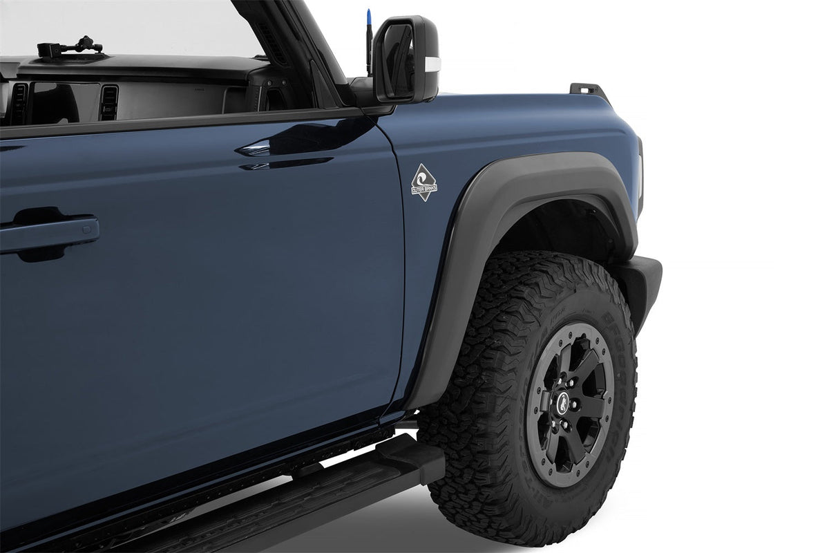 Bestop Bronco Fender Flares - 21-27 Bronco (Color: Black; Number of Doors: 2-Door)