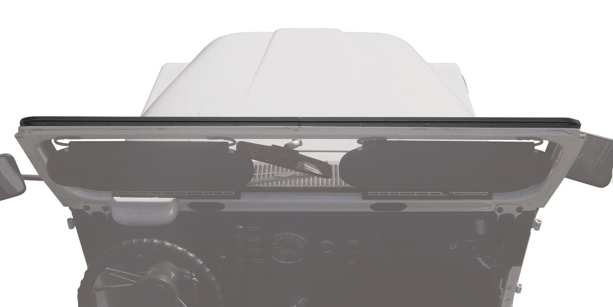 Bestop Windshield Channel - 66-77 Bronco (2-piece drill-in design)