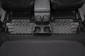 Bestop Floor Mats - Jeep 18-26 Wrangler JL 2-Door; Rear (Black)
