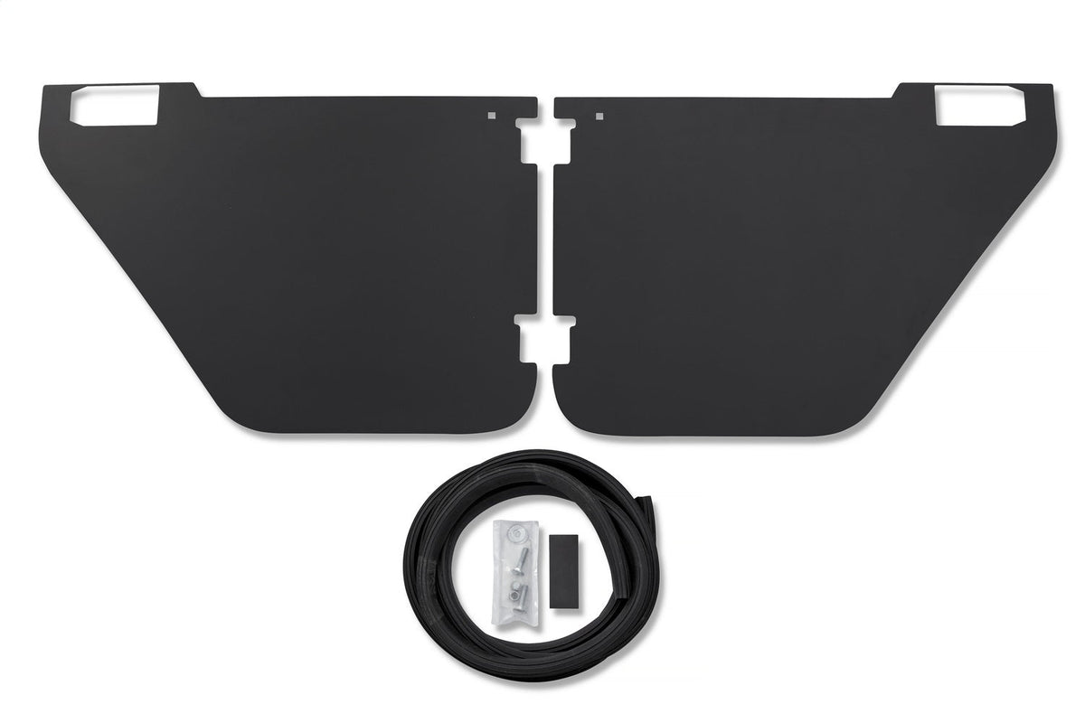 Bestop Element Panels - Jeep 20-26 Gladiator 18-26 Wrangler JL 4-Door (Rear Doors; Black)